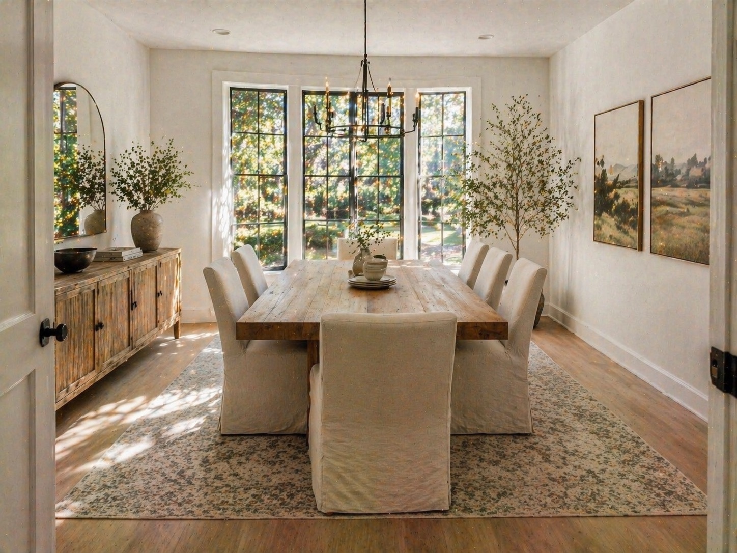 Modern open-concept kitchen
